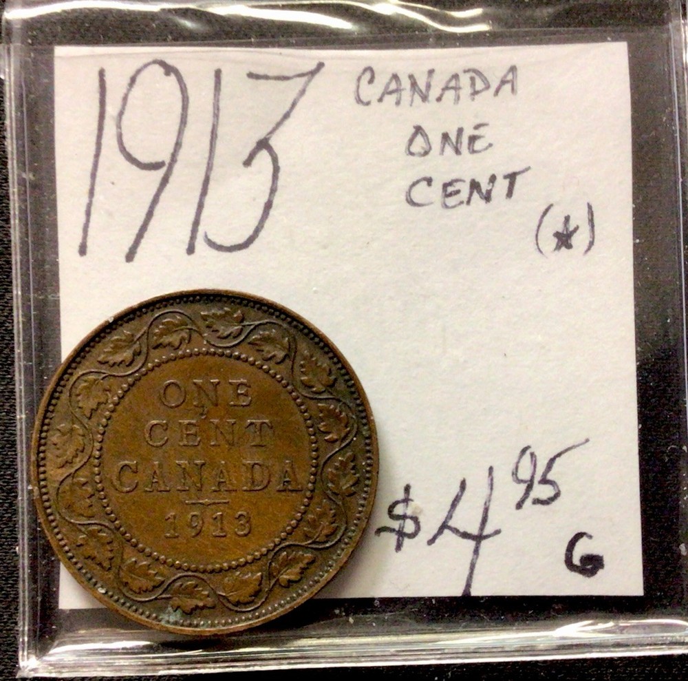 1913 Canada 1 Cent! ENN Coins
