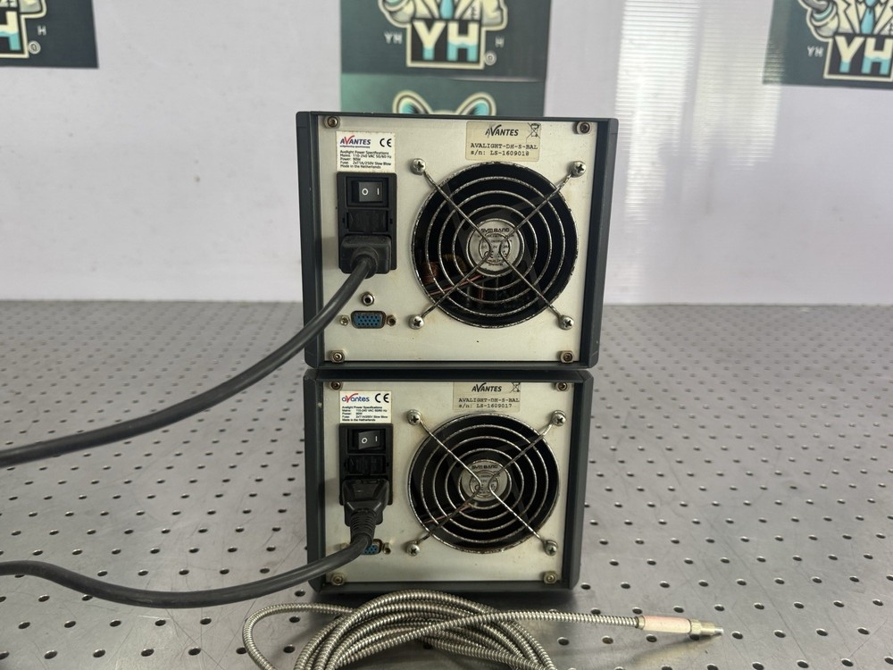 Avantes AvaLight-DH-S-BAL UV Halogen Light Source x2 As-Is