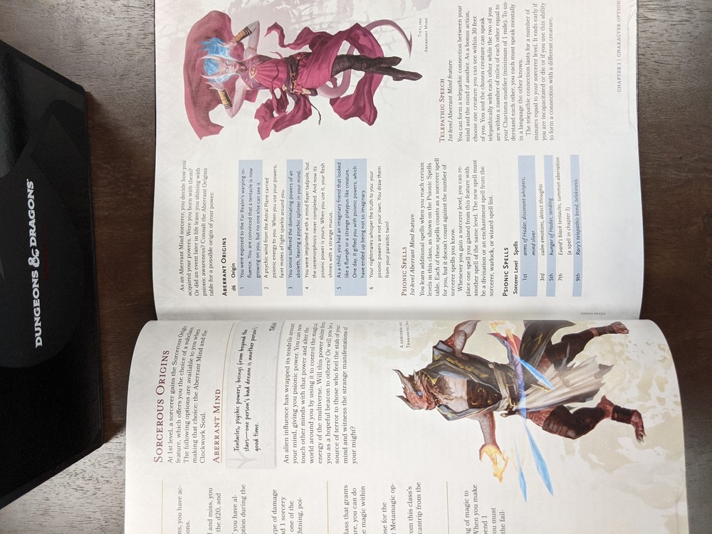 D&D Rulebooks + Xanathar's Guide + Tasha's Cauldron + Dice Set