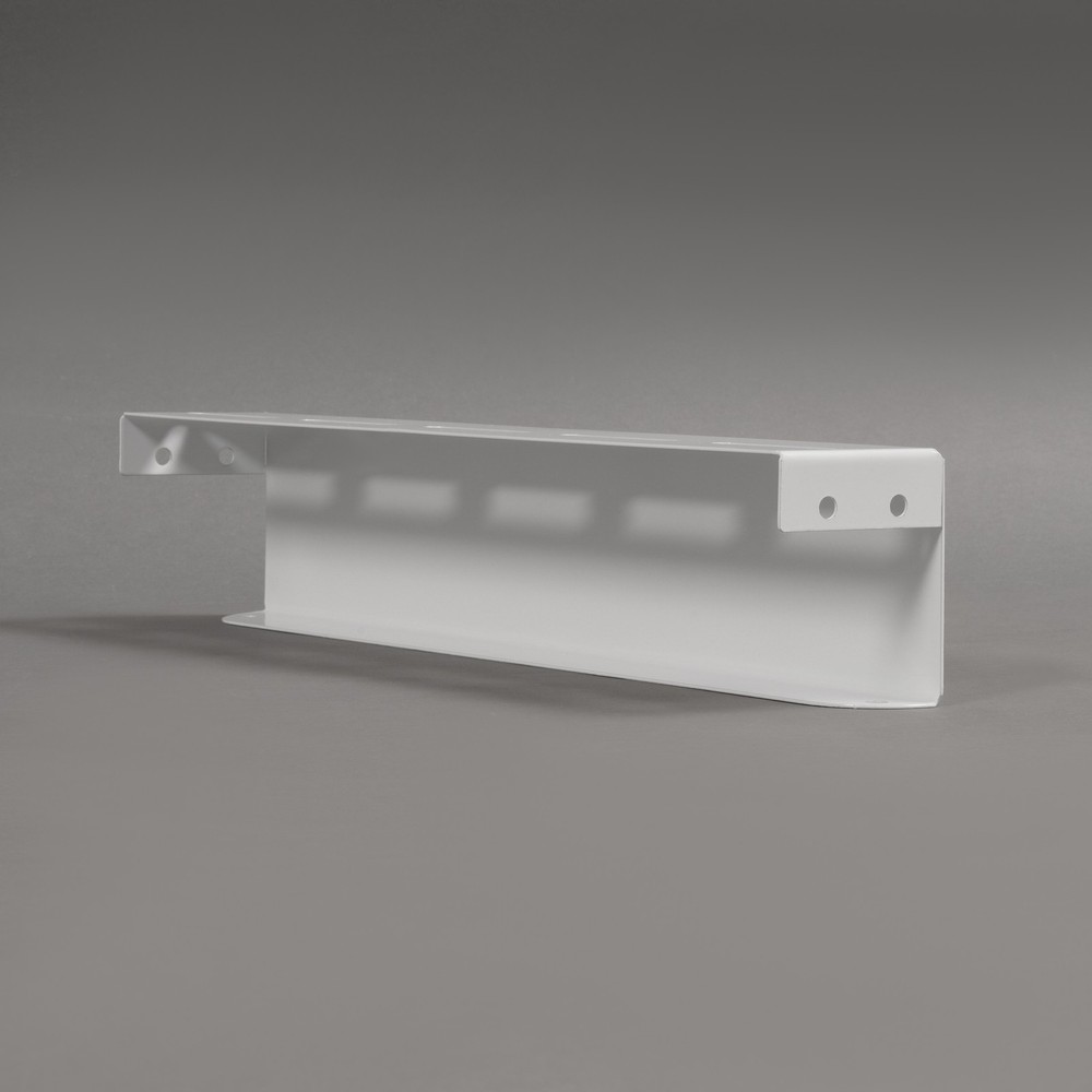 White Overhead Garage Ceiling Storage Racks Bin Organization System Heavy Duty