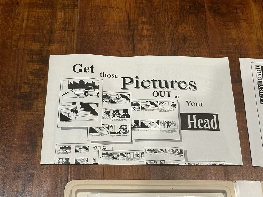 Vintage 1995 StoryBoard Quick Mac 2.0 Storyboarding Application Software