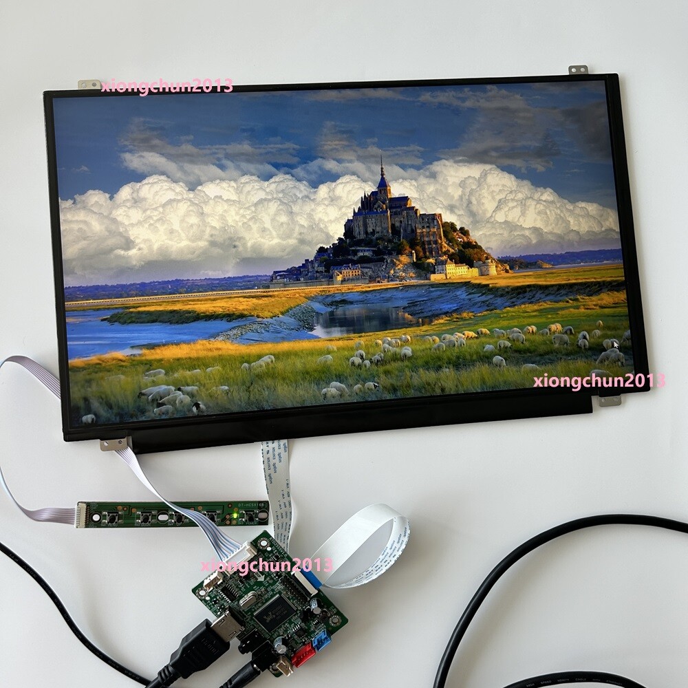 For 15.6" 1920X1080 EDP LCD LED screen With HDMI mini Controller board kit