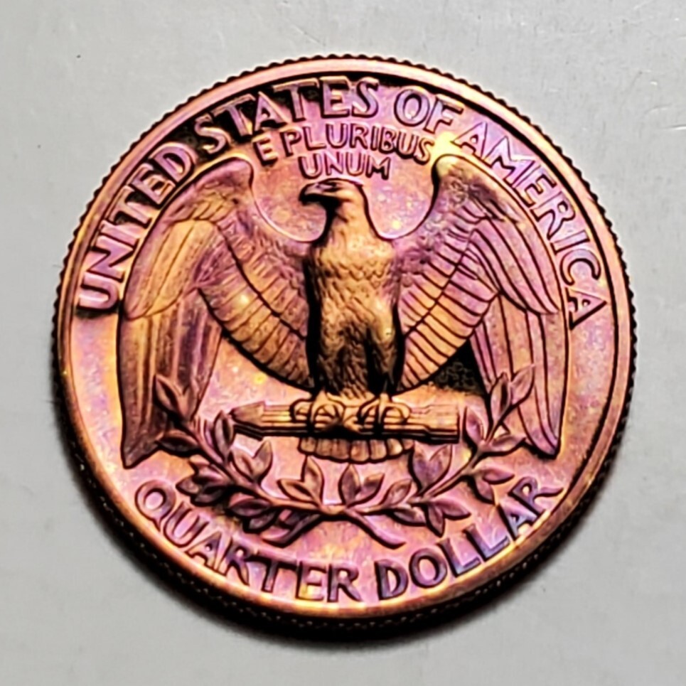 TONED 1978 S WASHINGTON QUARTER PROOF UNC #C5559