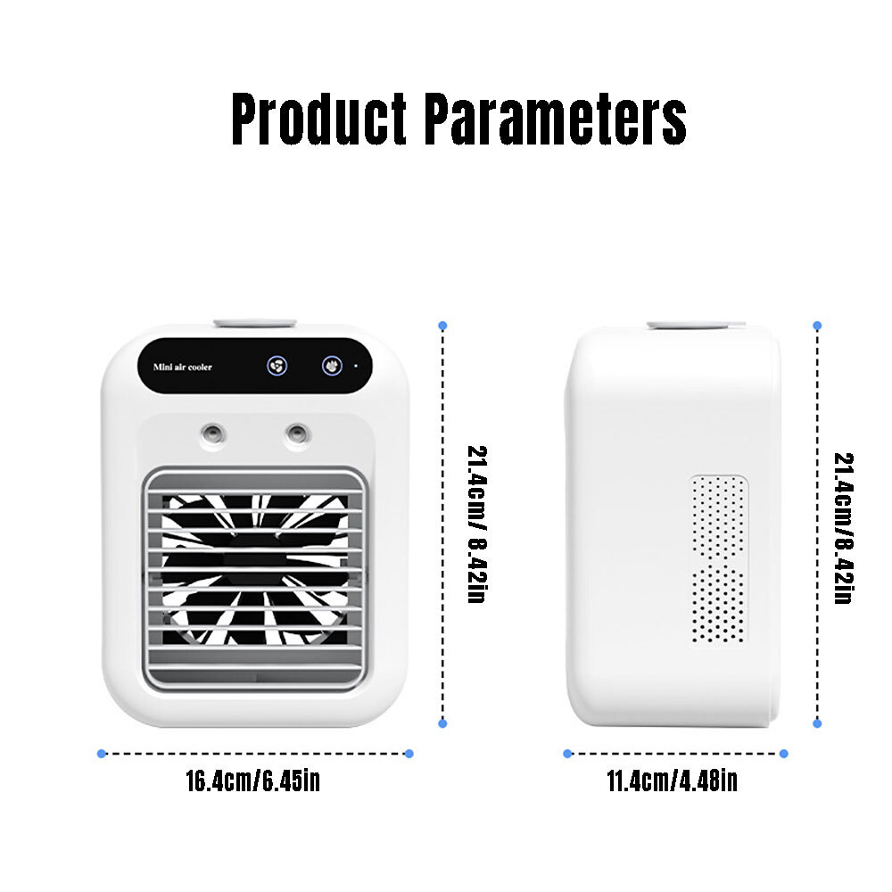 Portable Air Conditioner 3in1 Quiet AC Unit Air Cooler /Humidifier /Cooling Fans