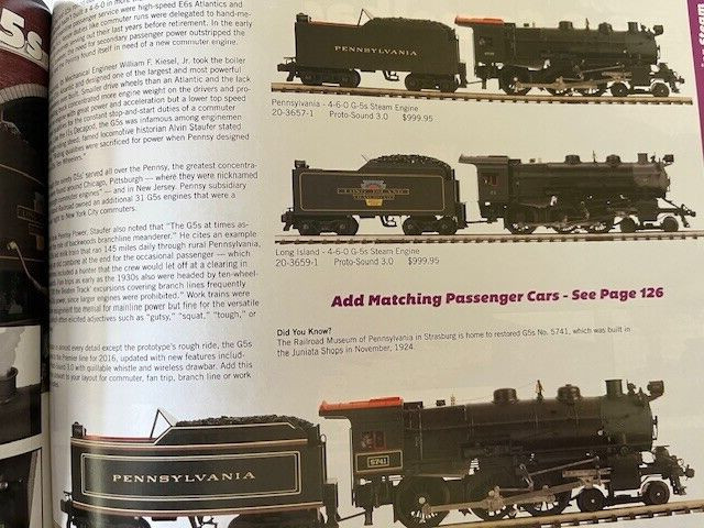 MTH ELECTRIC TRAINS - 2016 - VOLUME 1 & VOLUME 2 - 2 Train Catalogs!