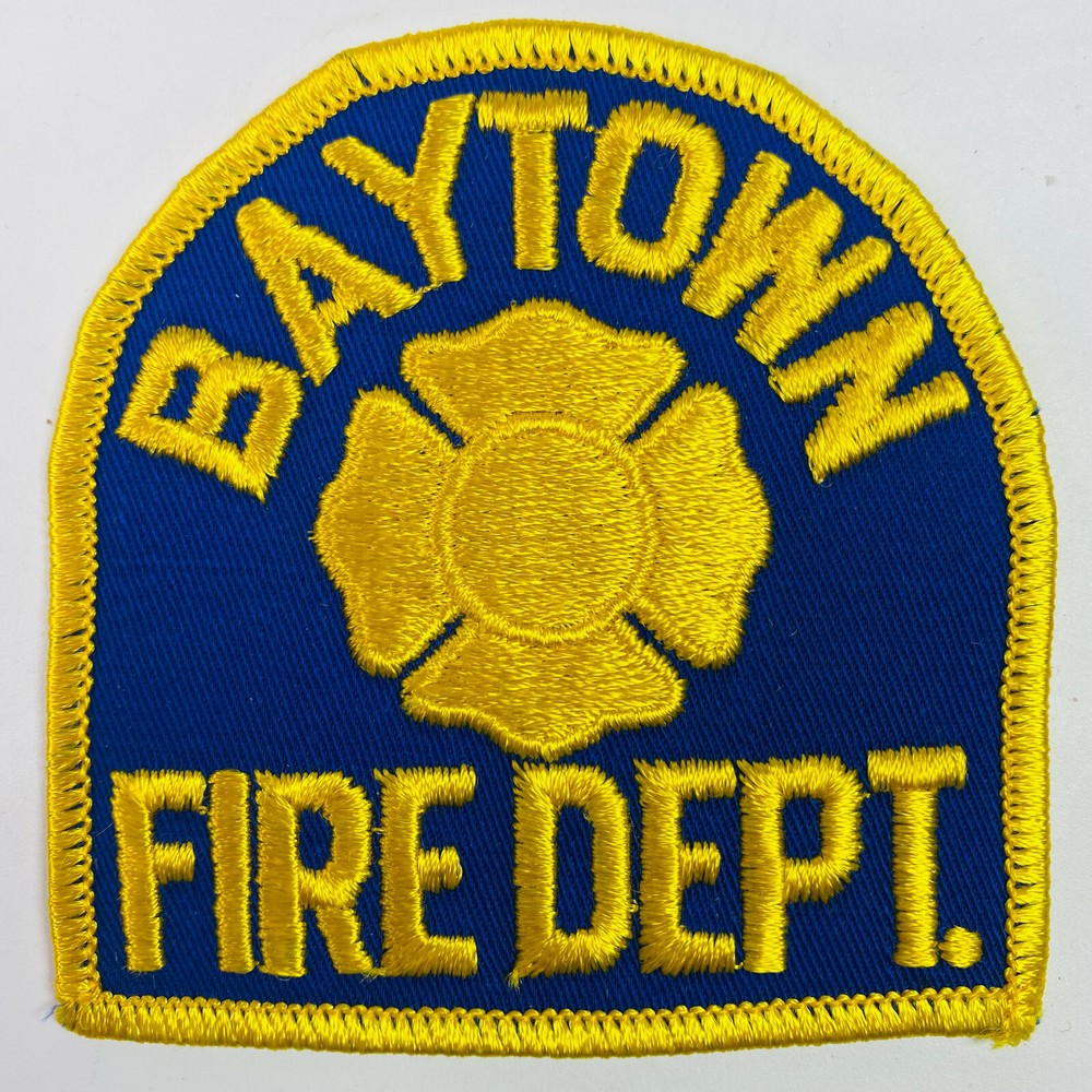 Baytown Fire Texas TX Patch J3