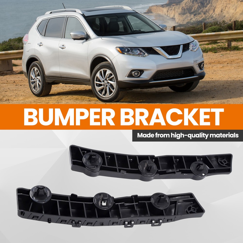 Front Bumper Brackets Support Retainer Left&Right For Nissan Rogue 2014-2019 SUV