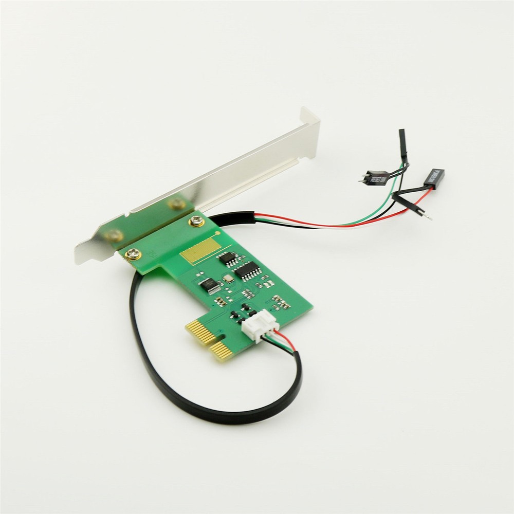 20M 2.4G PCI-E Desktop Remote Control Wireless Restart Switch Turn On/OFF PC