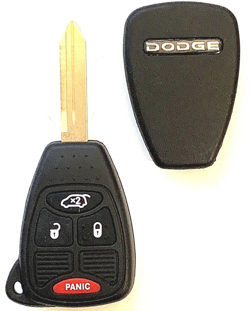 Remote Head Key Shell  for DODGE 4 Button Removable Blade Top Quality