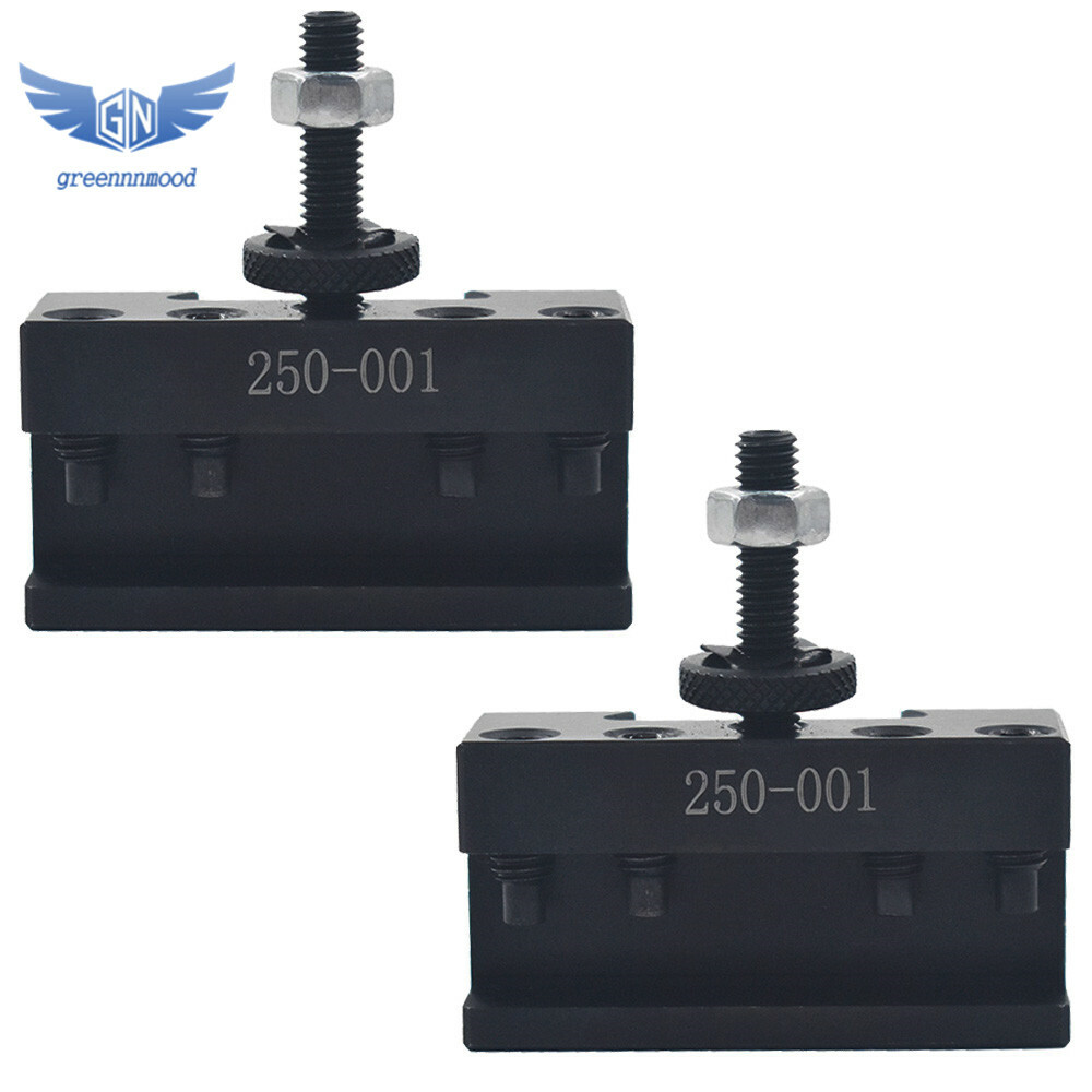 2Pcs OXA #1 250-001 Quick Change Turning  Facing Lathe Tool Post Holder