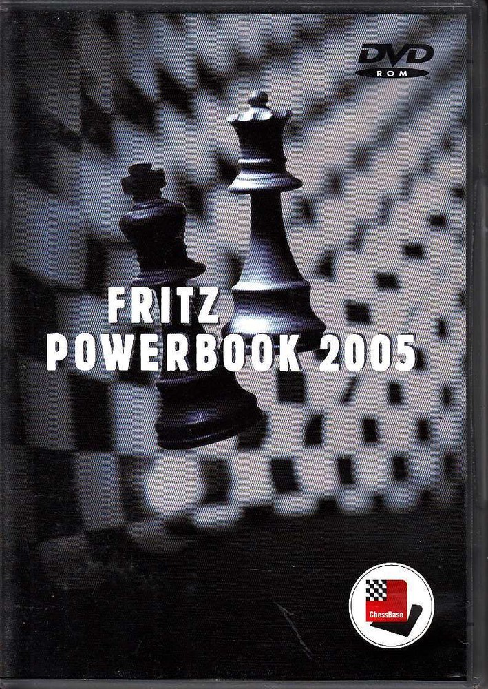 Fritz Powerbook 2005 ChessBase Chess Computer Software DVD Rom