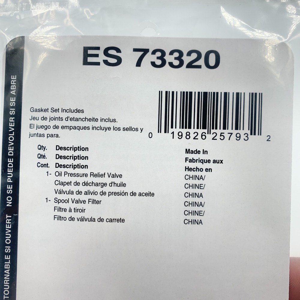 Fel-Pro ES73320 Engine Variable Valve Timing (VVT) Solenoid Gasket Kit