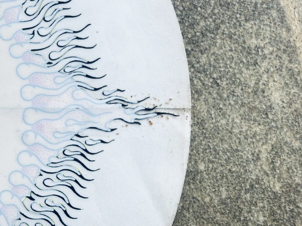 (2) Original Authentic 1988 Grateful Dead Moon / Sun Window Stickers