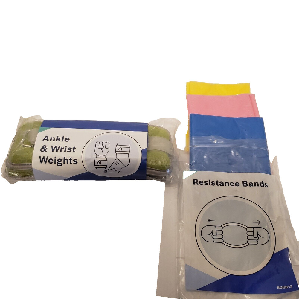 Ankle & Wrist Weights with Resistance Bands NEW