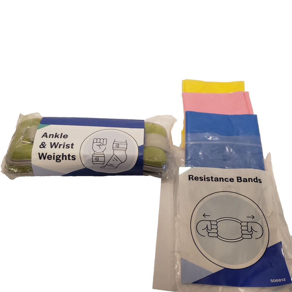 Ankle & Wrist Weights with Resistance Bands NEW