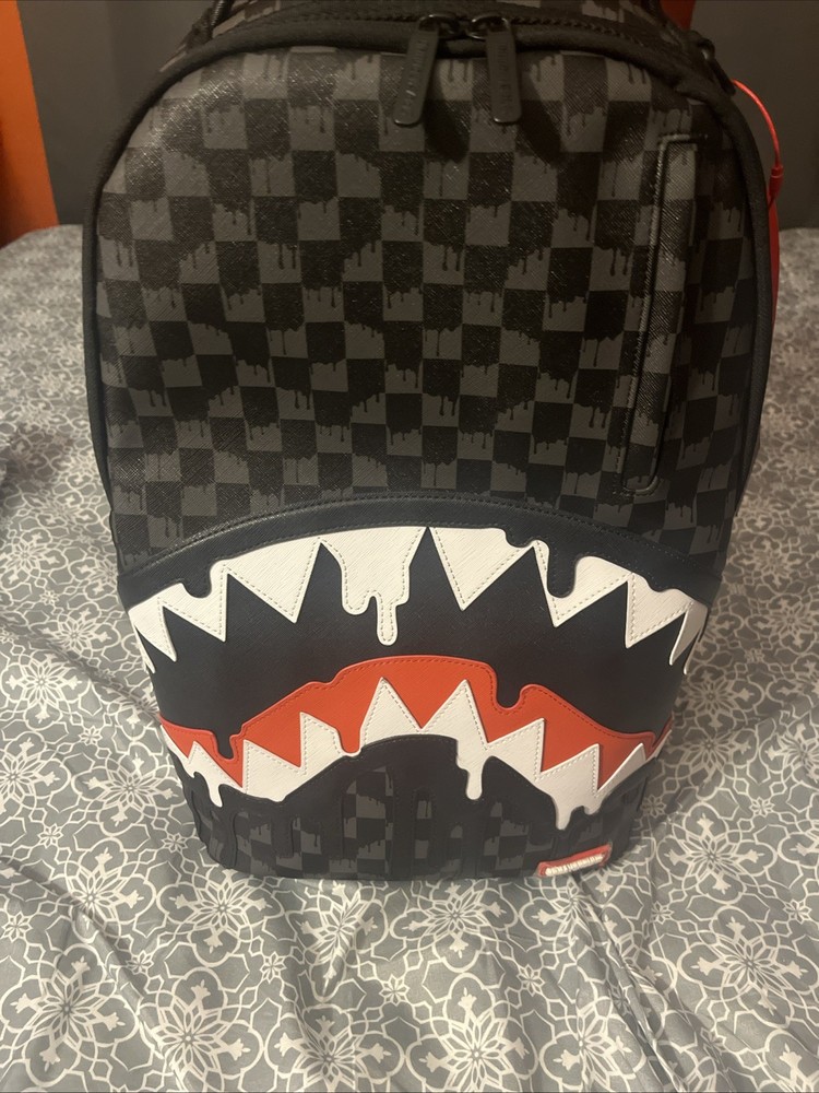 SPRAYGROUND DRIPPING SHARKS IN PARIS BACKPACK LIMITED EDITION WITH TAGS