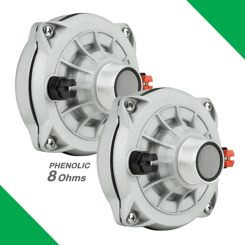 2x Timpano TPT-D250X 1"Exit Phenolic Compression Driver 300Watt Pro Audio - Pair