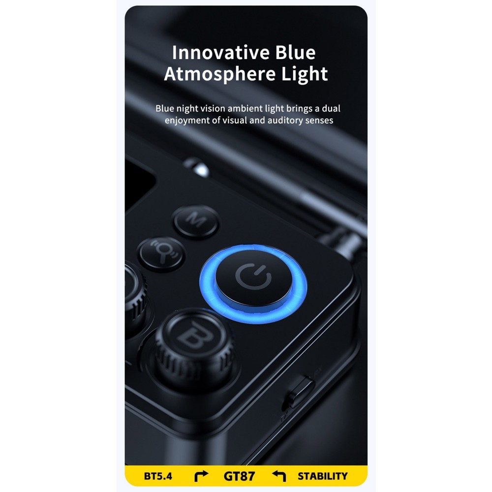 For Bluetooth 5.4 Transmitter Receiver 3.5mm AUX RCA Audio Adapter Replacement