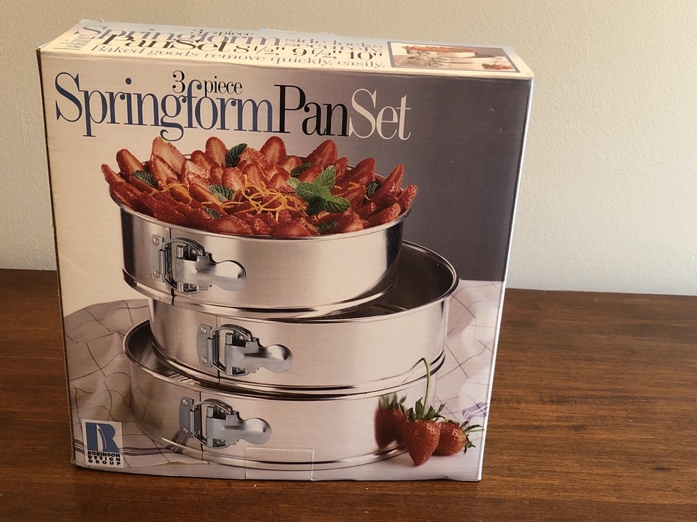 3 Piece Springform Pan Set Robinson Design Group Sliver