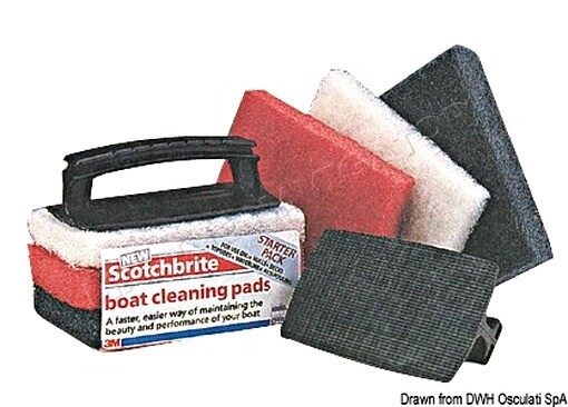 3M Cleaning System White Pad