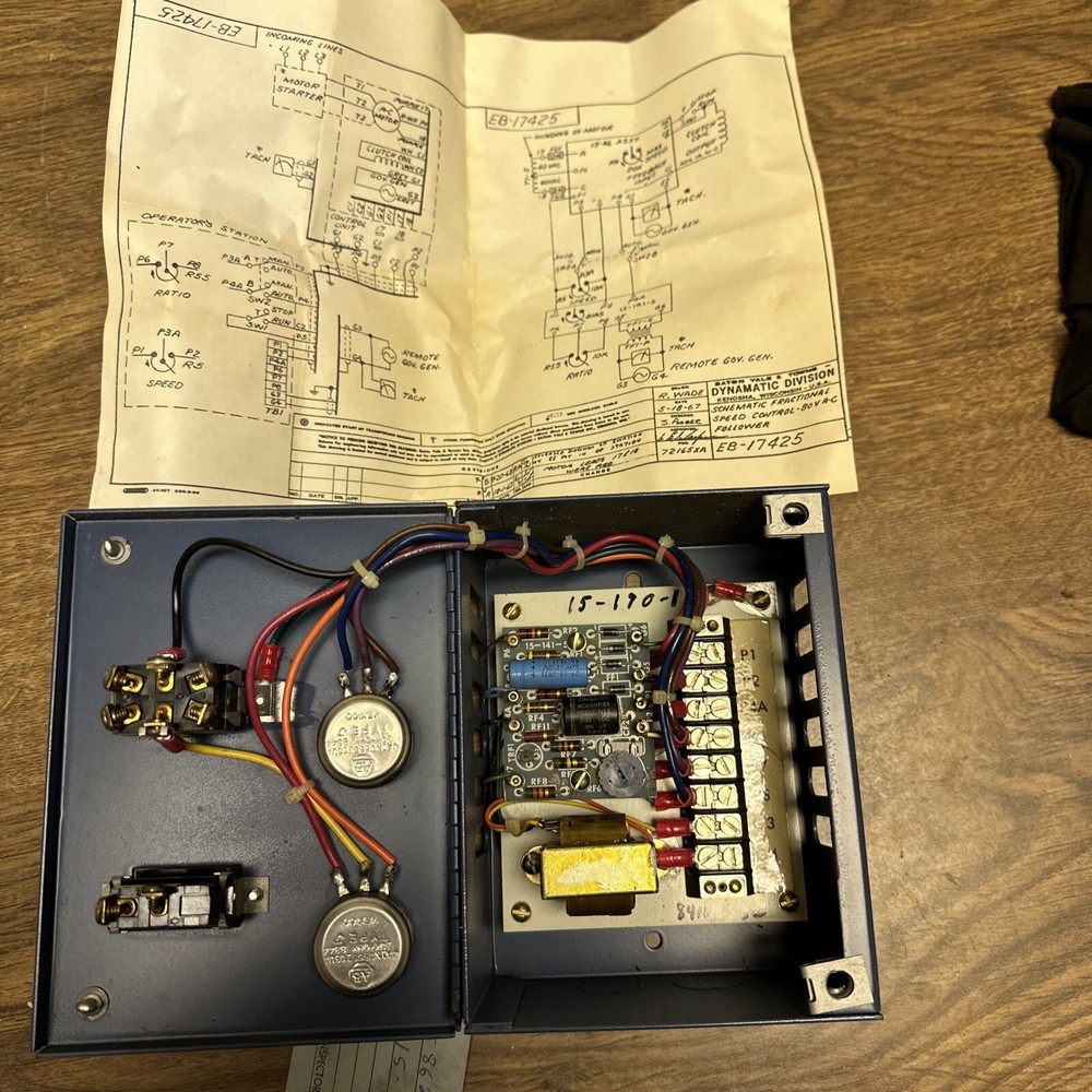 Eaton,15-1-169,Dynamatic Modular Speed Control Model 5-47