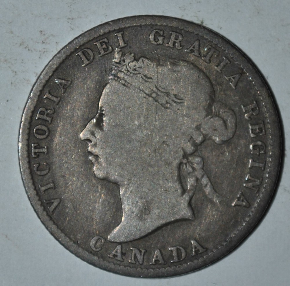 1887 CANADA 25 CENTS {{{{4662