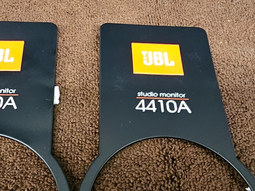 JBL Studio Monitor 4410A Speaker Emblems Badging BOTH