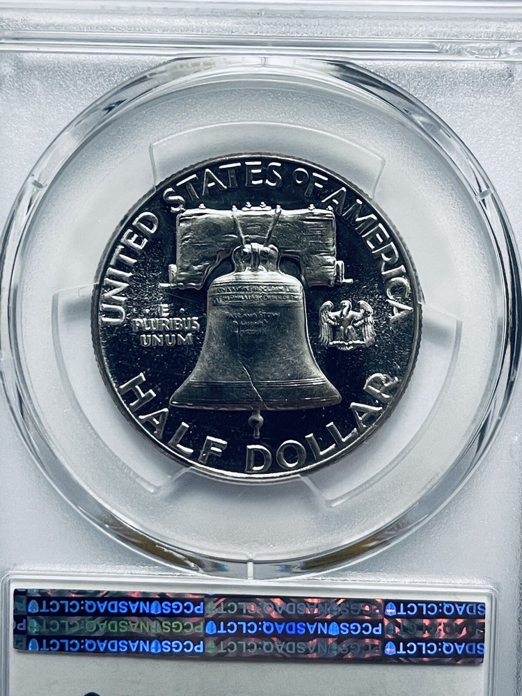 1954 Franklin Silver Half Dollar PCGS PR66