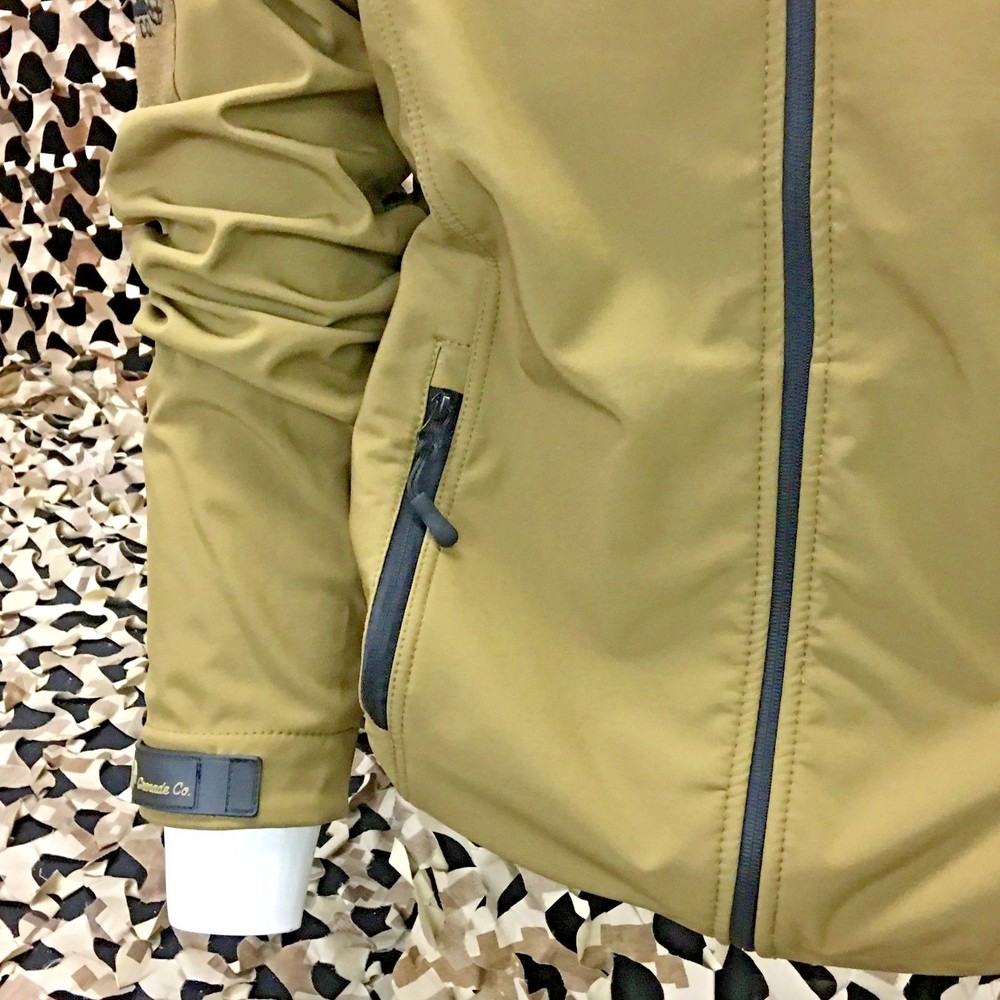 NEW Enola Gaye TechOne Windbreaker Jacket - Tan - Medium