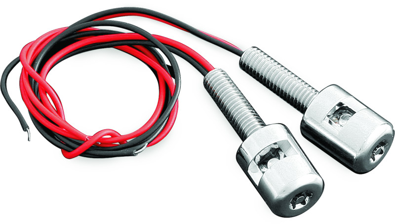 Kuryakyn Led License Plate Bolt Lights Chrome
