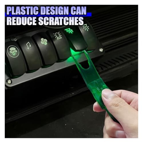 Rocker Switch Cover Face Actuator Removal Tool, Plastic Rocker Switch Cap 2PCS