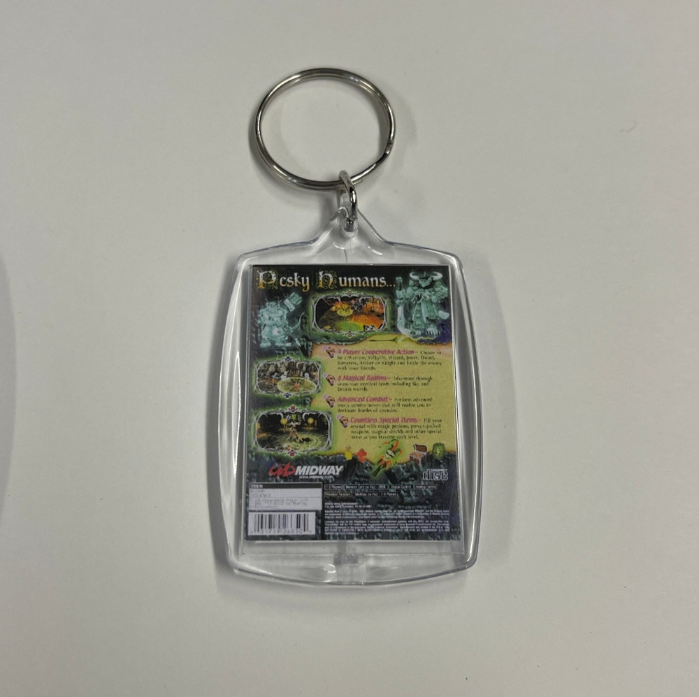 Gauntlet: Dark Legacy PS2 Keychain