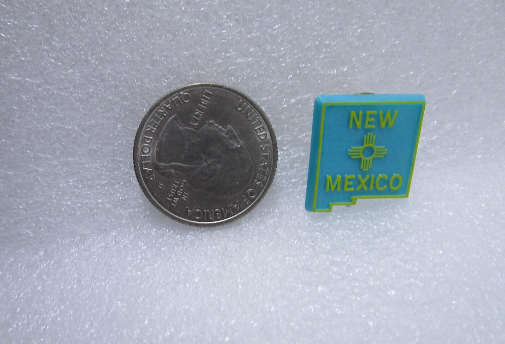 State Of New Mexico Plastic Pin