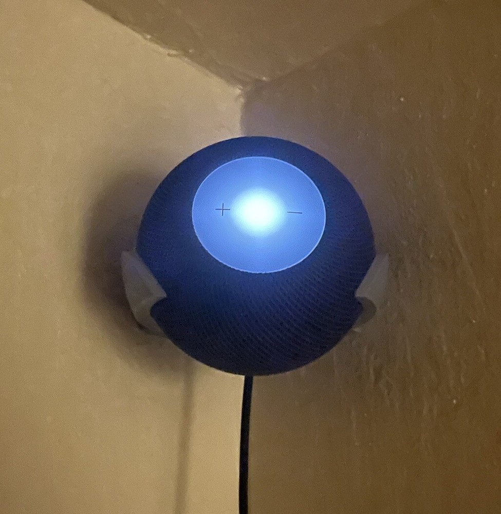 HomePod Mini Wall & Corner Mount Bracket Holder Accessory GRAY!