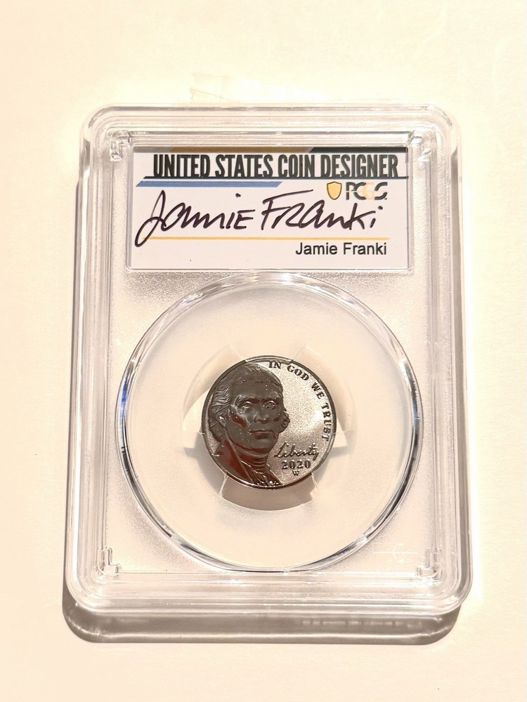 2020-W 5C PCGS PR70 REVERSE PROOF First Strike