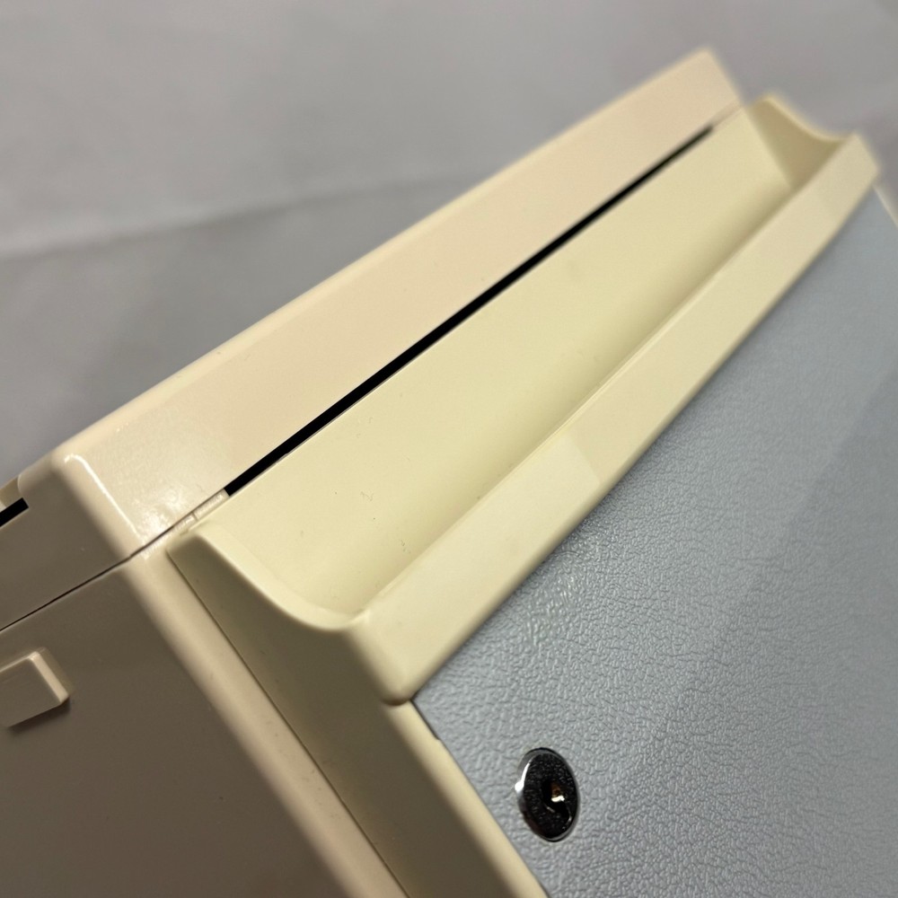 Vintage 5.25 Floppy Disk Storage Case with Key - Pengo Computer Accessories