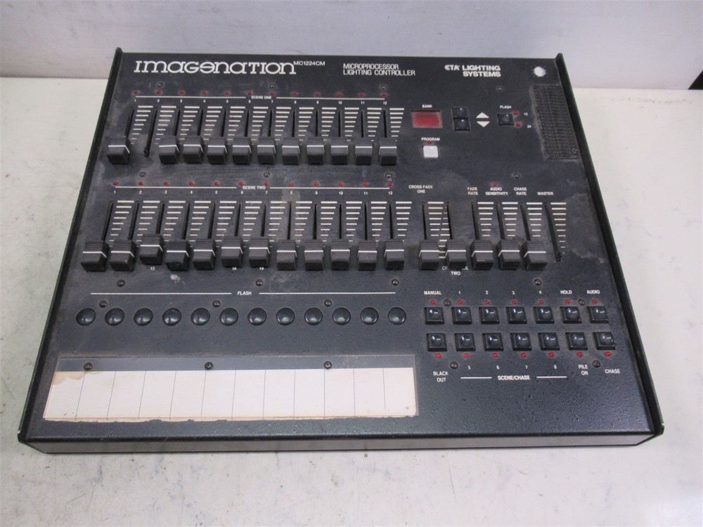 ETA Lighting DMX Imagenation MC1224CM Microprocessor Analog Lighting Controller