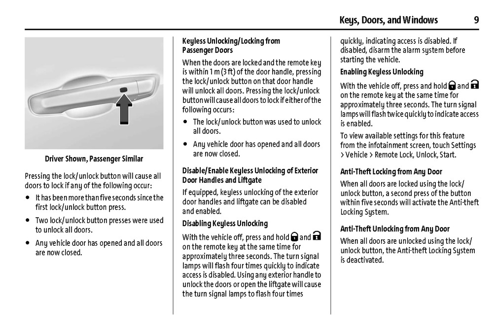 2025 GMC Acadia/Denali Owners Manual User Guide Reference Book
