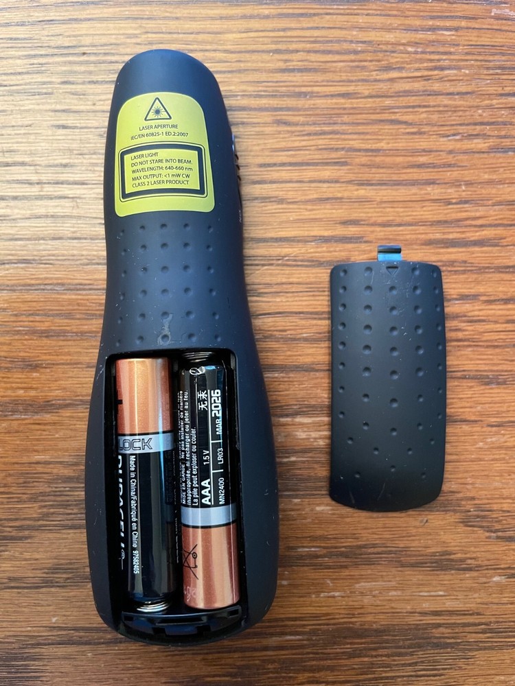 Logitech R400 Wireless Presenter Remote Control with Laser Pointer
