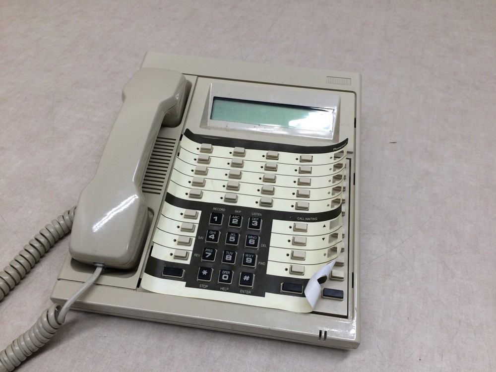 ROLM PhoneMail 64000 RP400 40 Button Programmable Phone Beige Mail