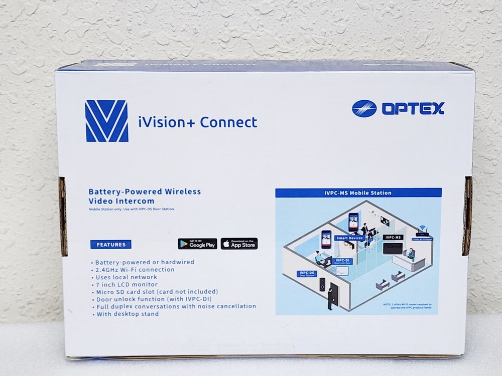Optex iVision+ Connect Mobile Station for IVPC Intercom System IVPC-MS