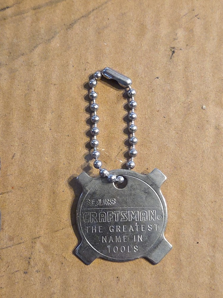 Blackhawk Erector Set Craftsman Lo Flat Tip Phillips Pocket Screwdriver Keychain