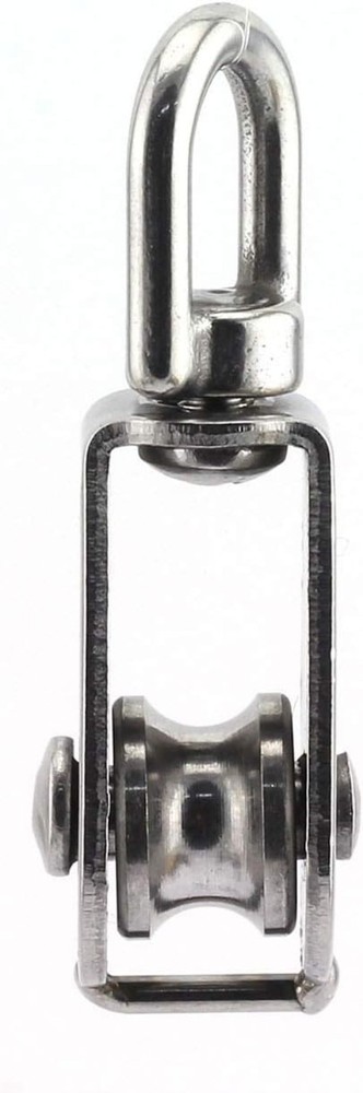 Compact 2-Pack M15 Stainless Steel Swivel Blocks for Safe Rigging Solutions