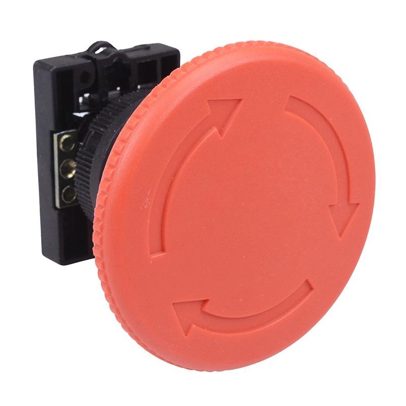 Techna PtecMushT60 60mm Emergency Stop Button Switch Plastic