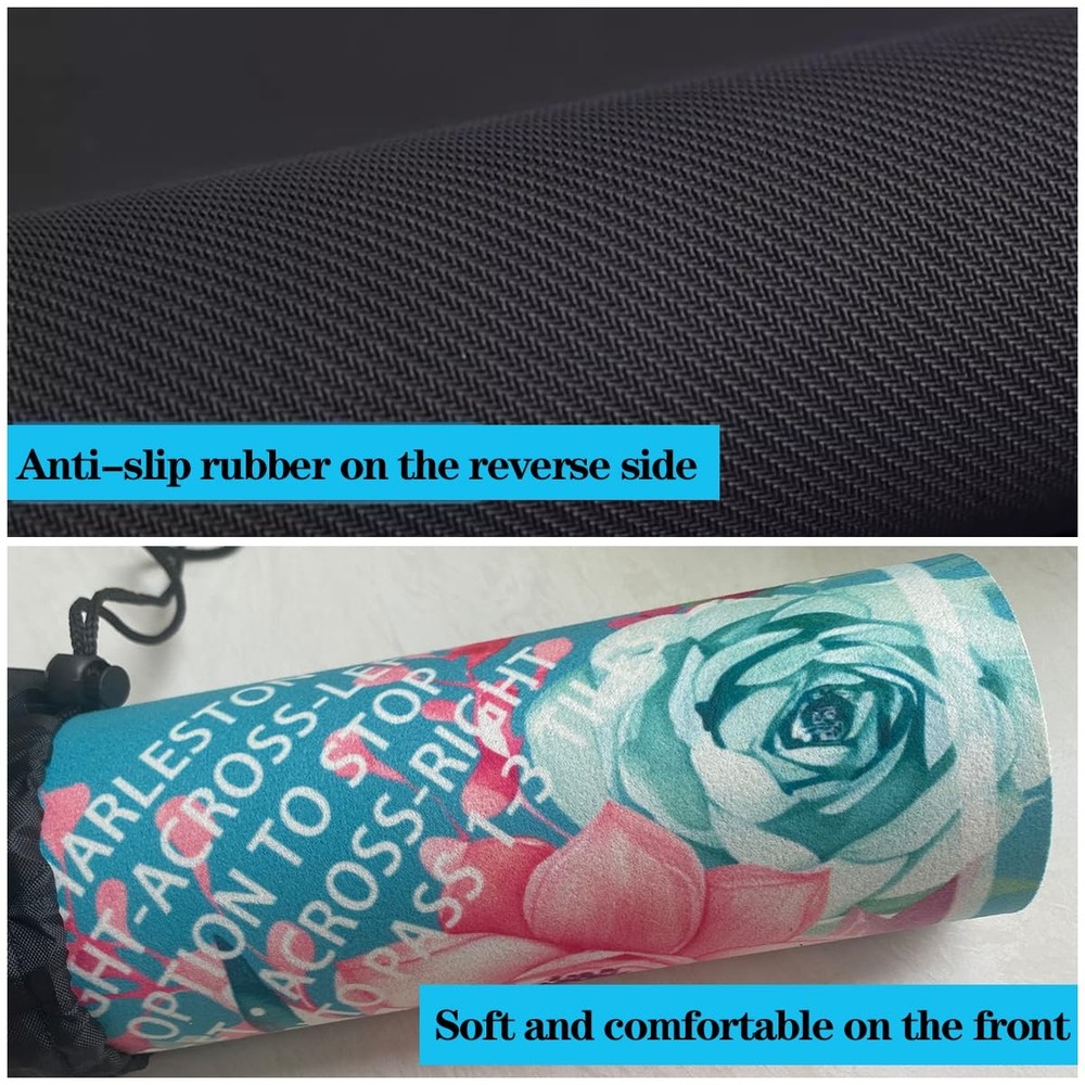 mahjong mat for table with Drawstring Light Blue 31.5 inches