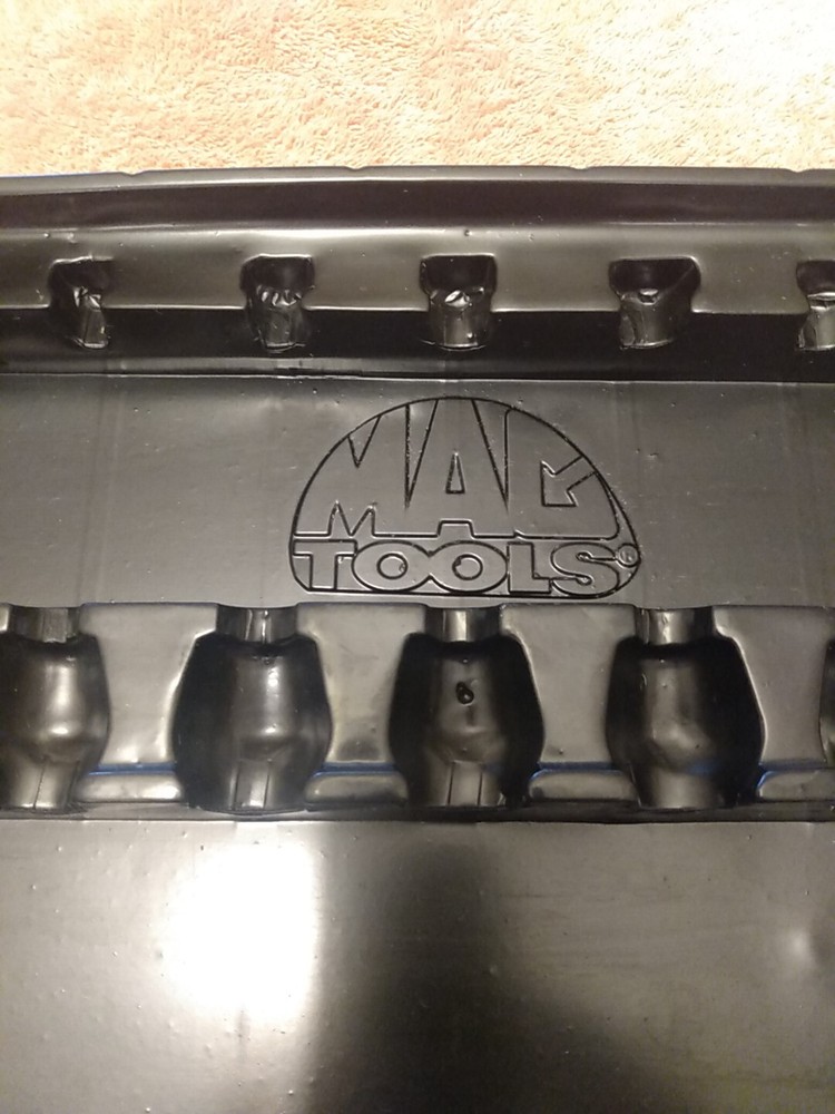 Mac Tools 9 Piece Nut Driver Plastic Storage Tray Black