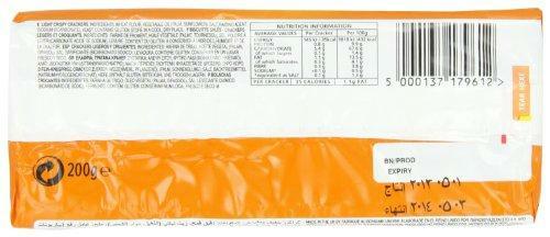 Jacob's Cream Crackers. 200g Pack (Pack of 6)