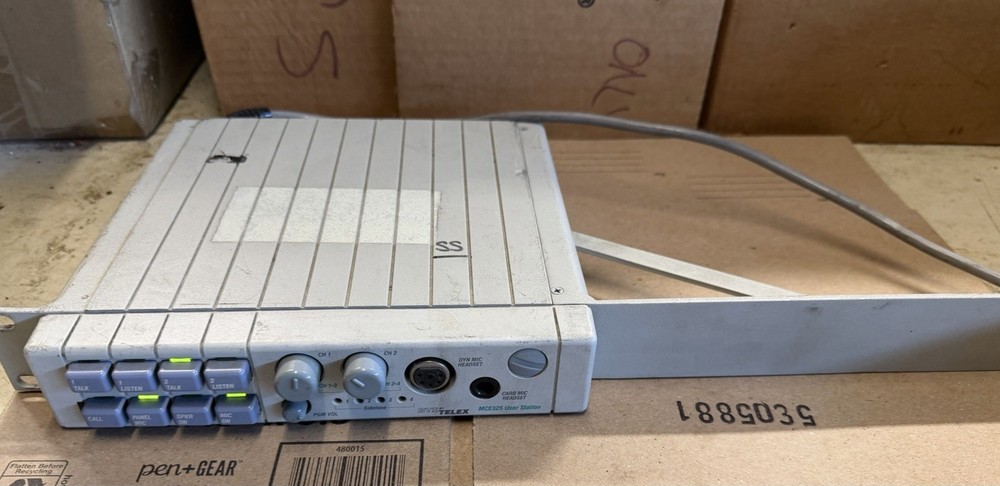 RTS Telex MCE-325 Programmable 2 to 4-Channel Intercom User Station