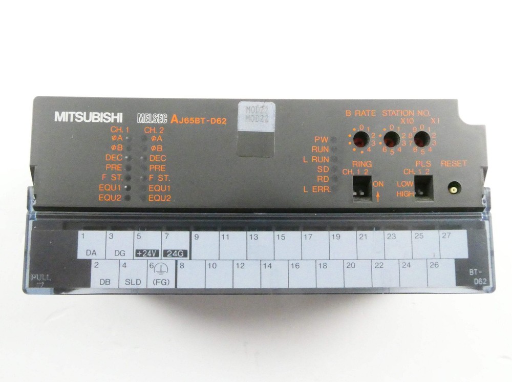 MITSUBISHI MELSEC AJ65BT-D62 HIGH SPEED METER MODULE *