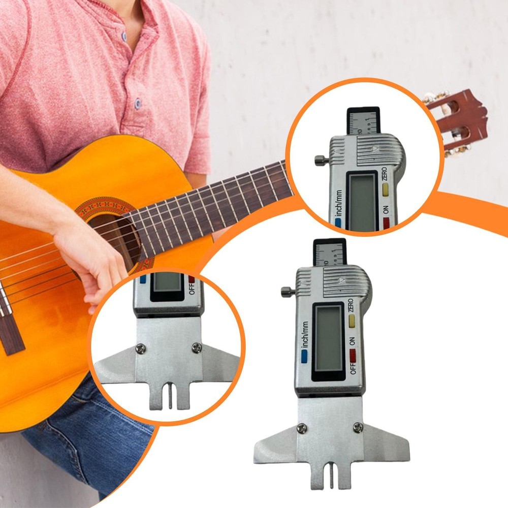 Guitar String Height Ruler String Gauge Indicator Height Measurement Gauge